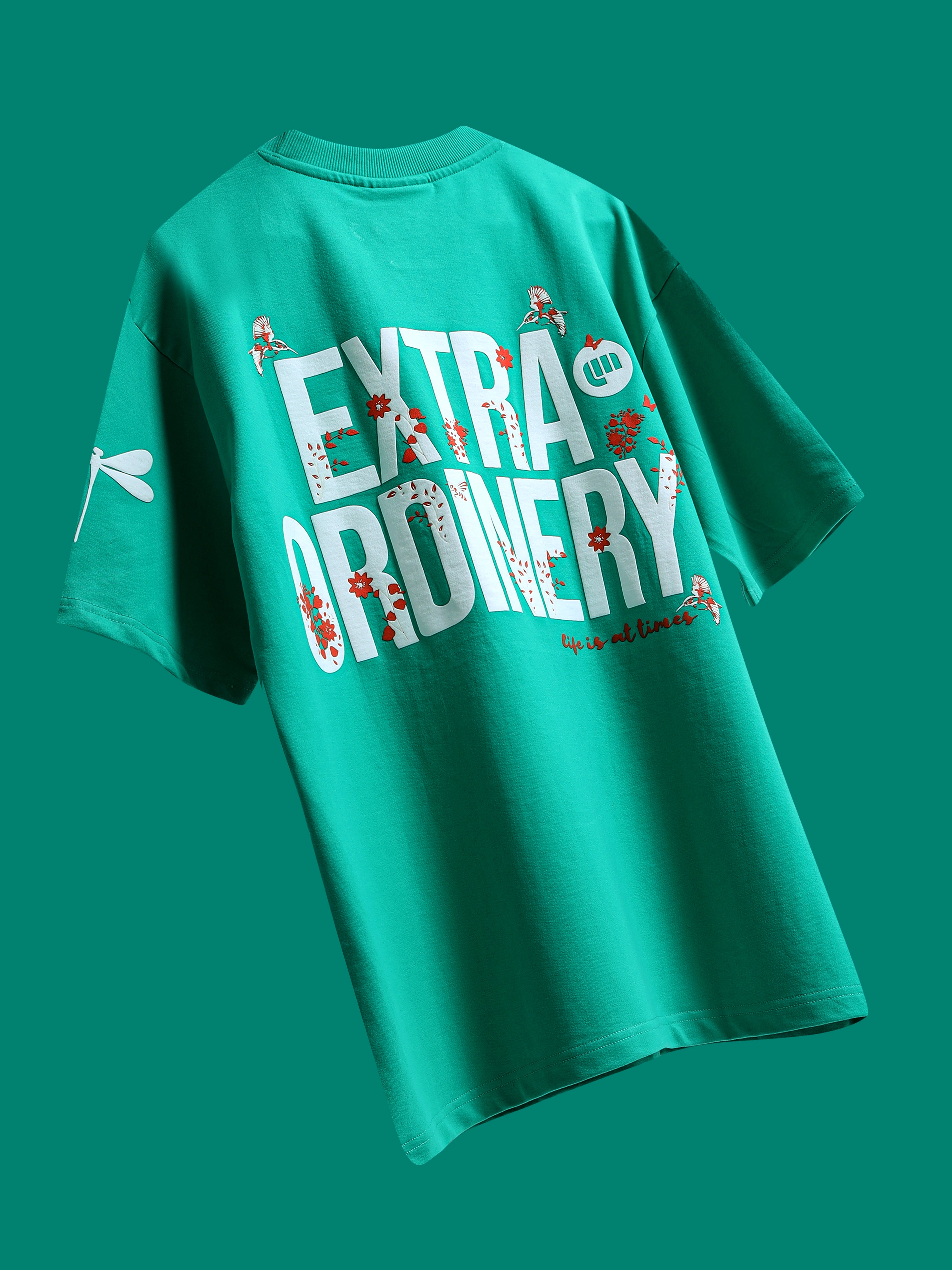 EXTRA Premium Unisex Oversized Street Style Boxyfit Terry Cotton T-Shirt