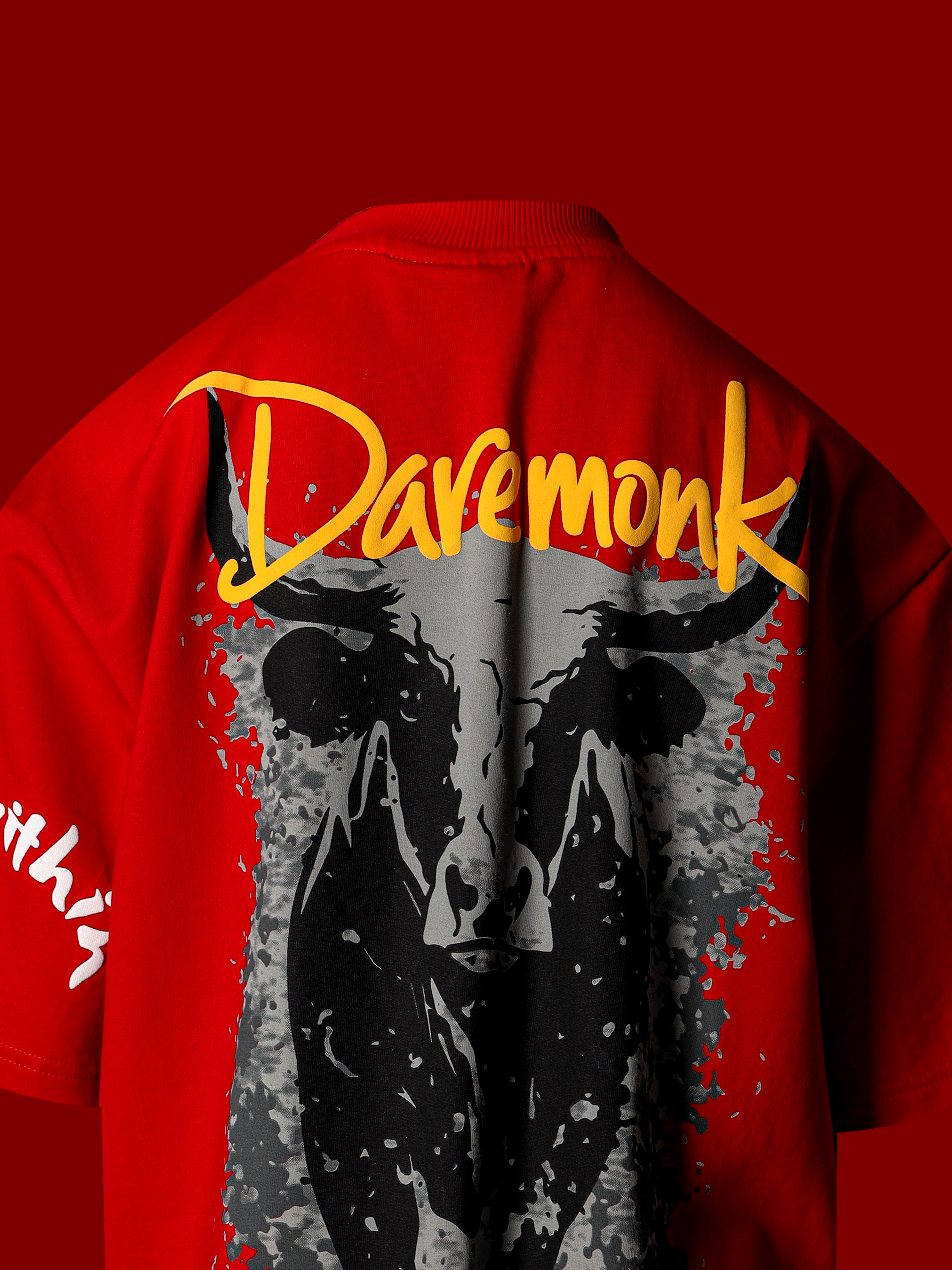 BULL CHALLENGER  Premium Unisex Oversized Street Style Boxyfit Terry Cotton T-Shirt