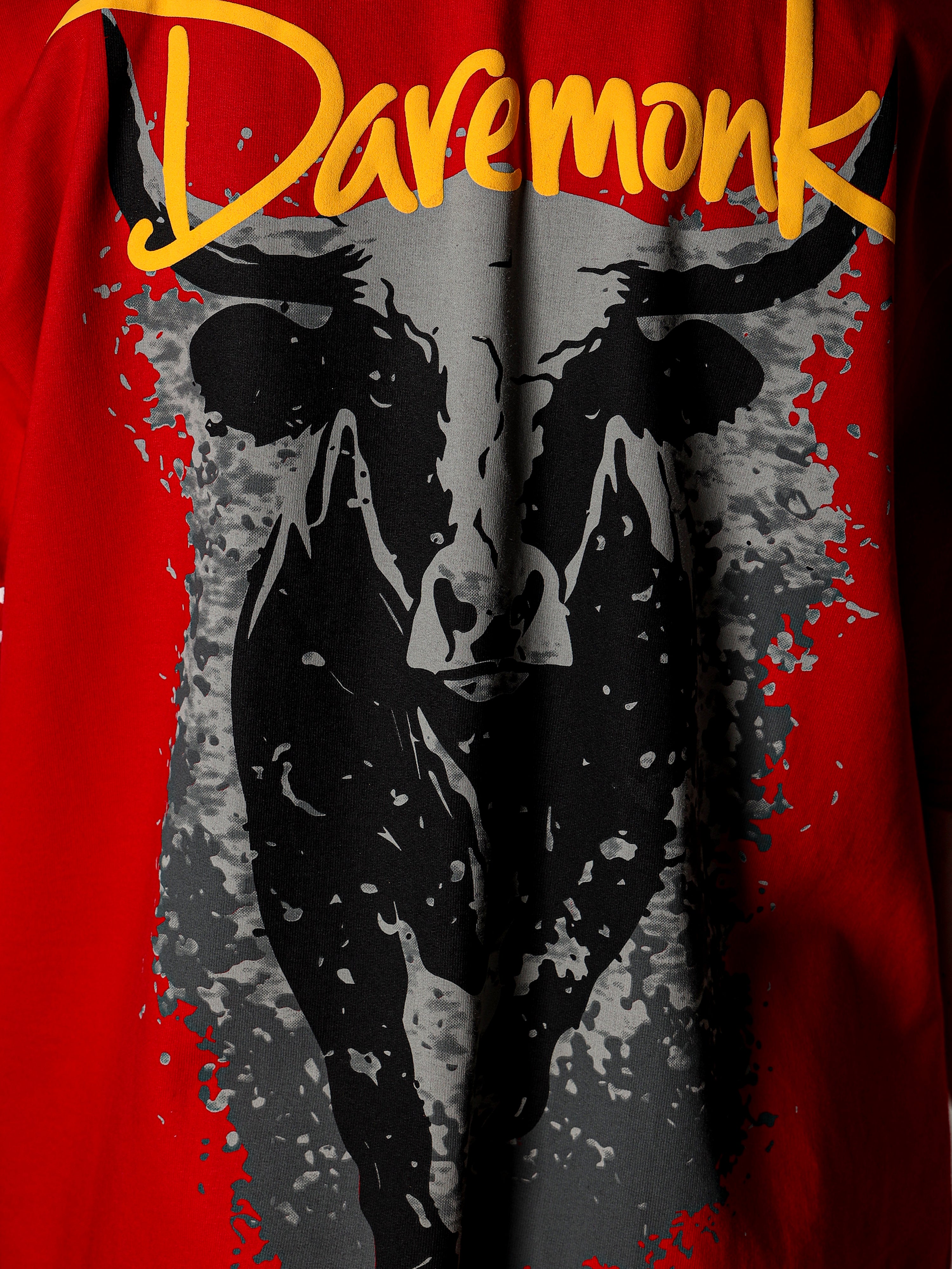 BULL CHALLENGER  Premium Unisex Oversized Street Style Boxyfit Terry Cotton T-Shirt