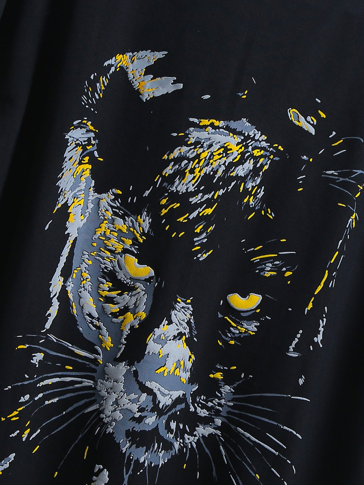 MOVE QUIET Premium Unisex Oversized Street Style Boxyfit Terry Cotton T-Shirt